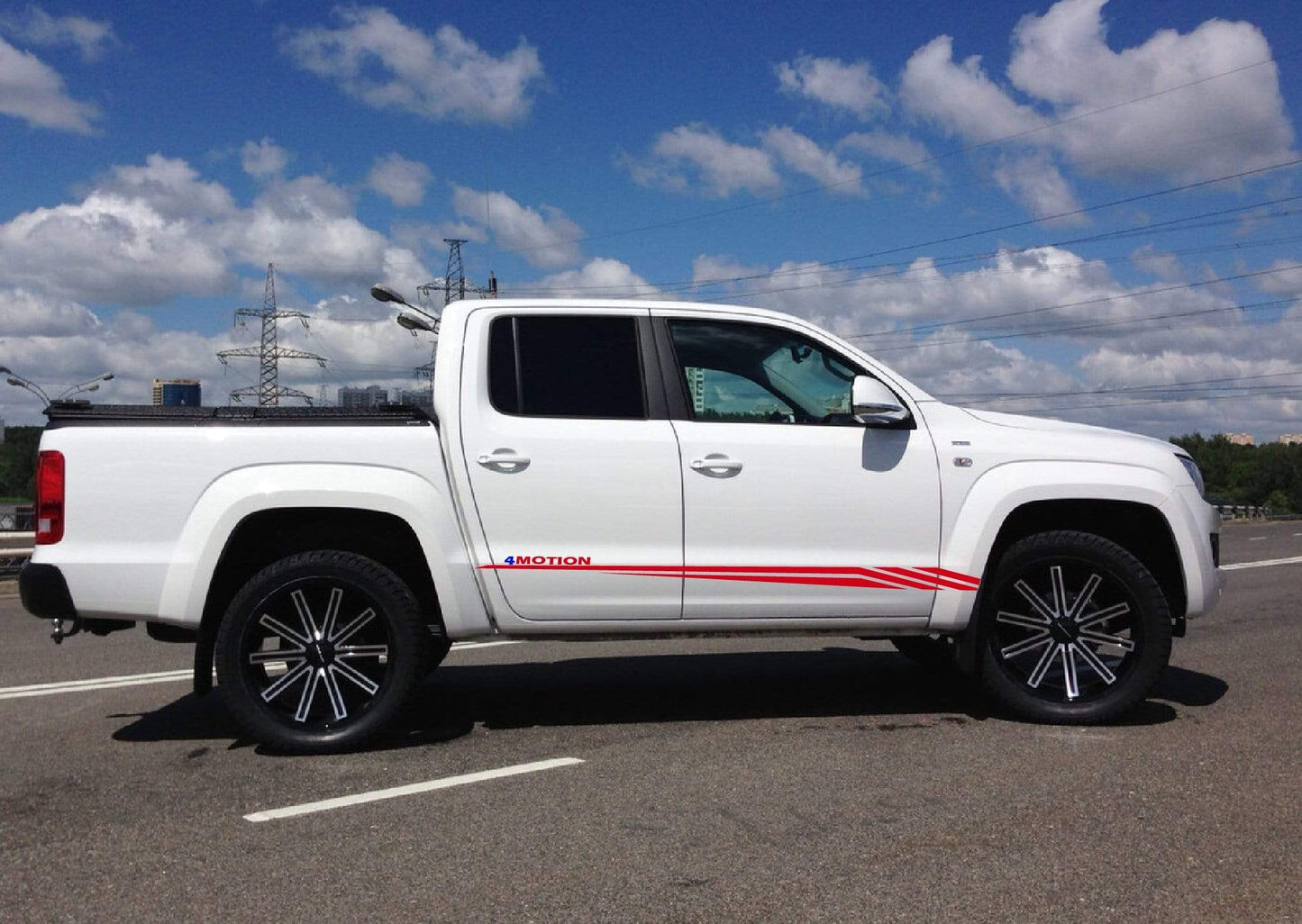 Kit de décalcomanies EXCLUSIVE 2 couleurs pour Volkswagen Amarok | Décalcomanies VW Amarok | Décalcomanies VW | Décalcomanies Amarok
