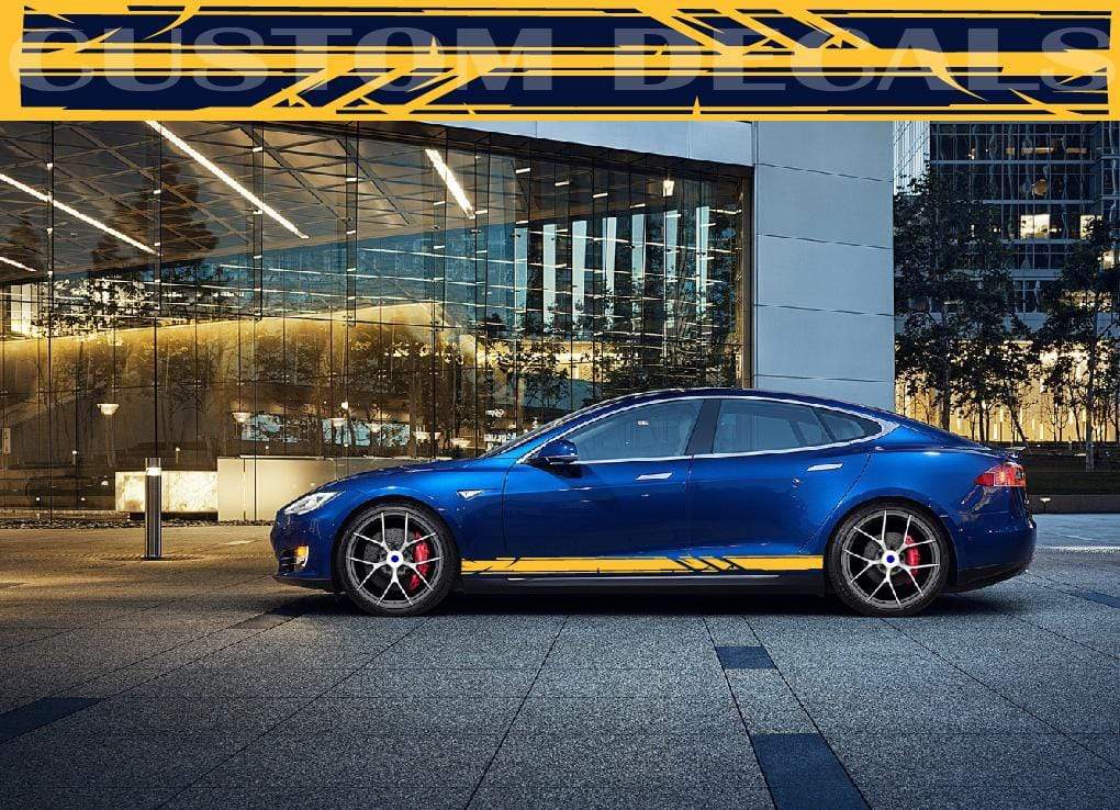 Premium Stickers Compatible with Tesla 3 | Tesla X Stickers | Tesla Y Stickers Tesla S