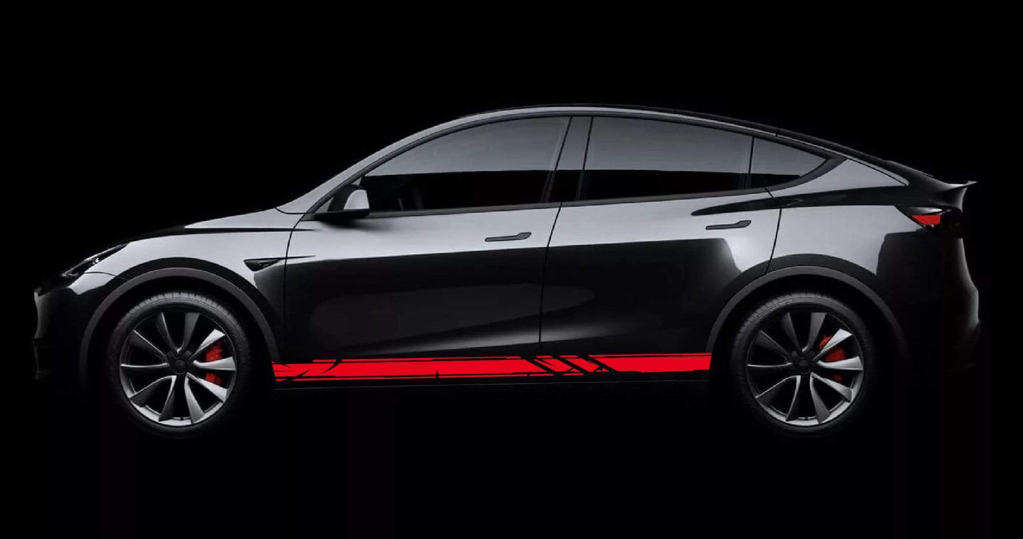 Premium Stickers Compatible with Tesla 3 | Tesla X Stickers | Tesla Y Stickers Tesla S