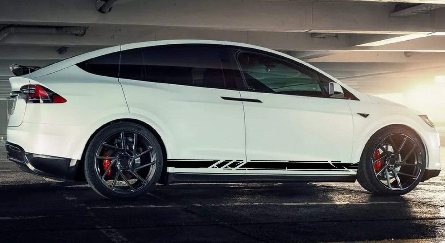 Premium Stickers Compatible with Tesla 3 | Tesla X Stickers | Tesla Y Stickers Tesla S