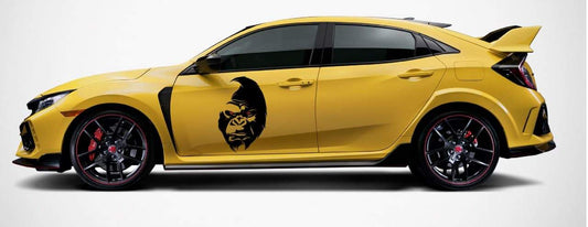 Vinyl Graphics Gorilla graphic universal sticker decal Kit for Car Any Vehicle | UNIVERSAL STICKERS