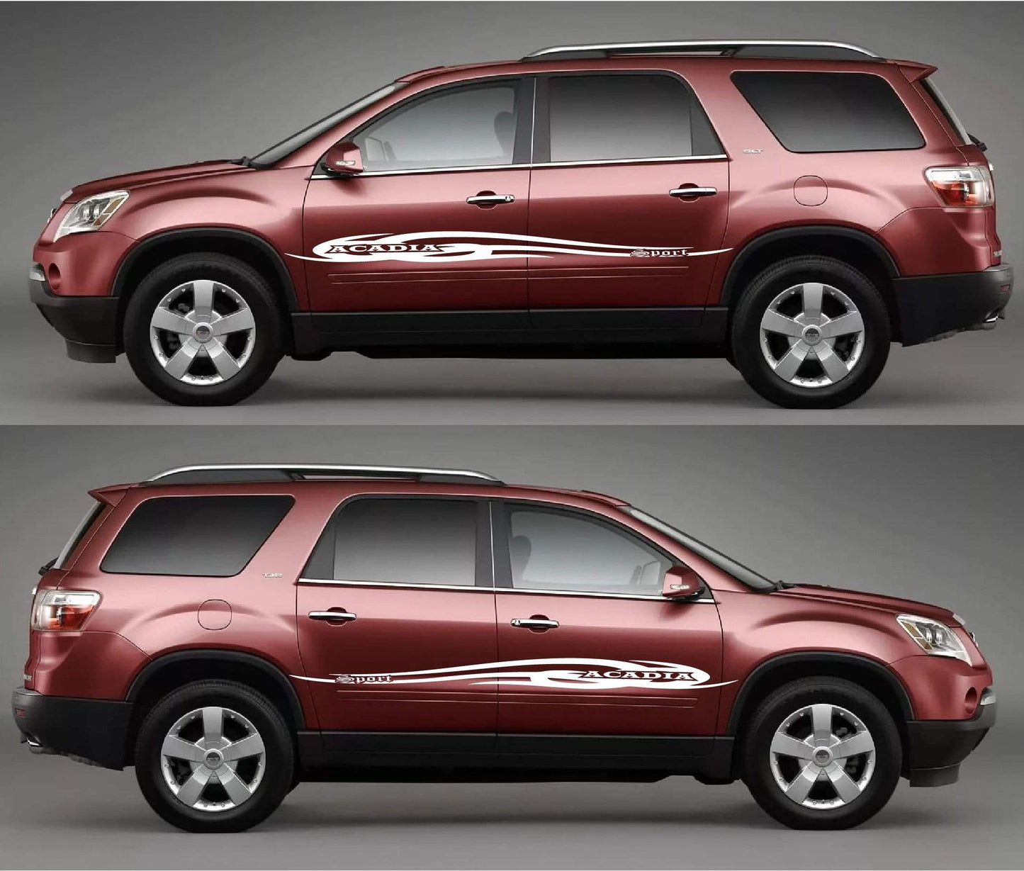 Graphics Line Sticker Vinyl Racing Stripes For GMC Acadia - Brothers-Graphics