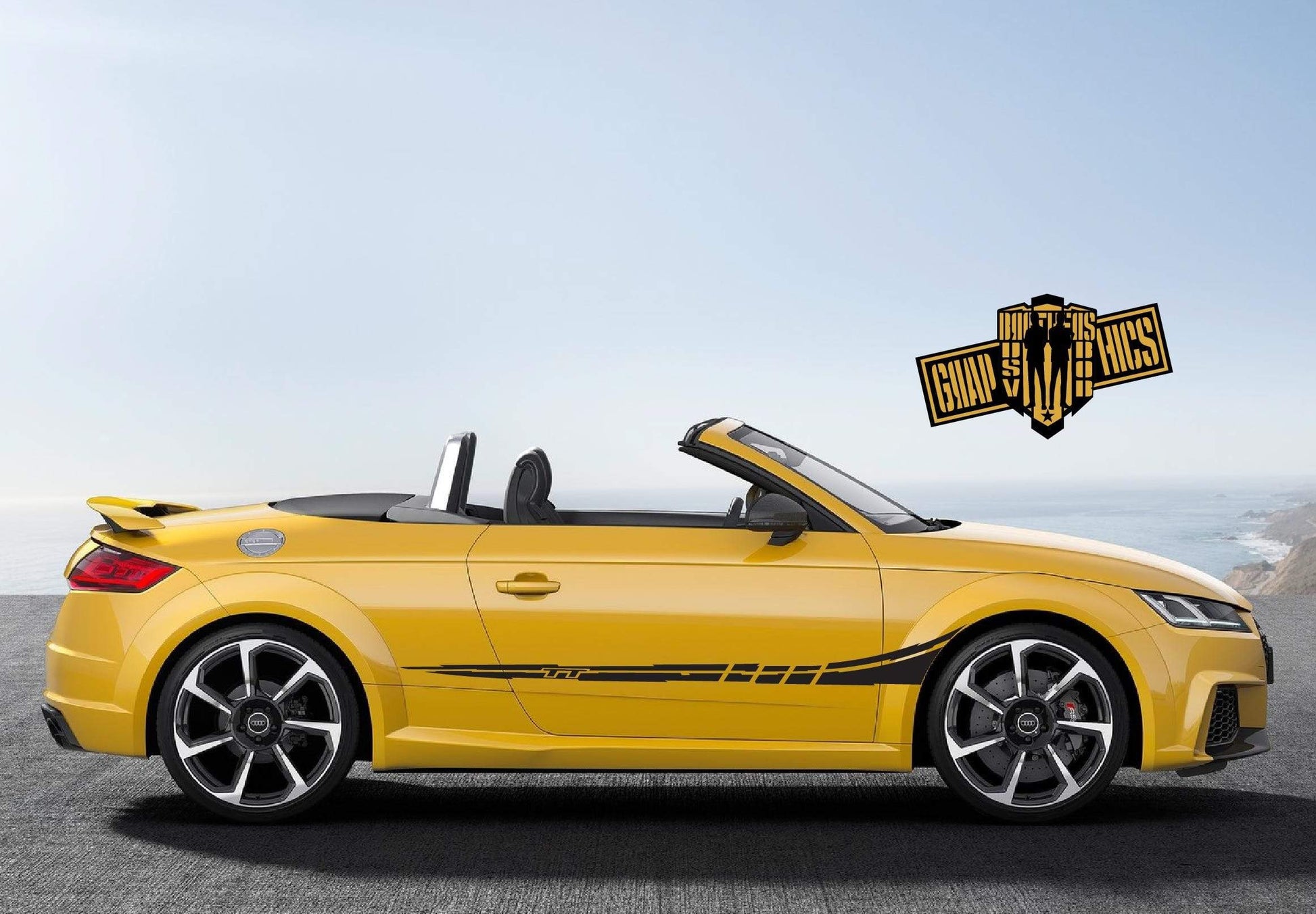 Graphics Racing Stickers Car Vinyl Stripes For Audi TT 1998-2021 - Brothers-Graphics