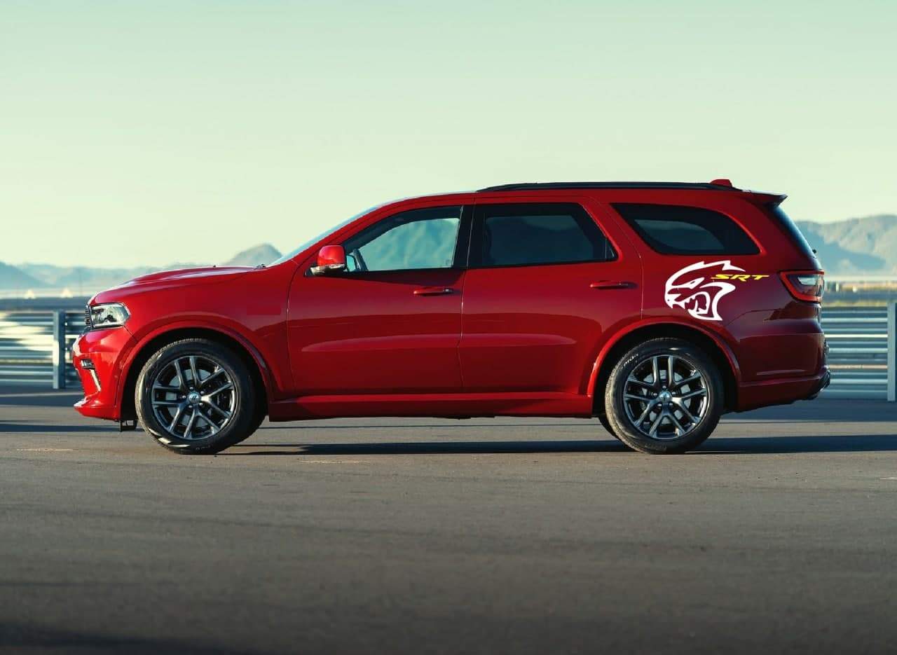 Vinyl Graphics Hel lcat Graphic Vinyl Stripes Compatible with Dodge Durango