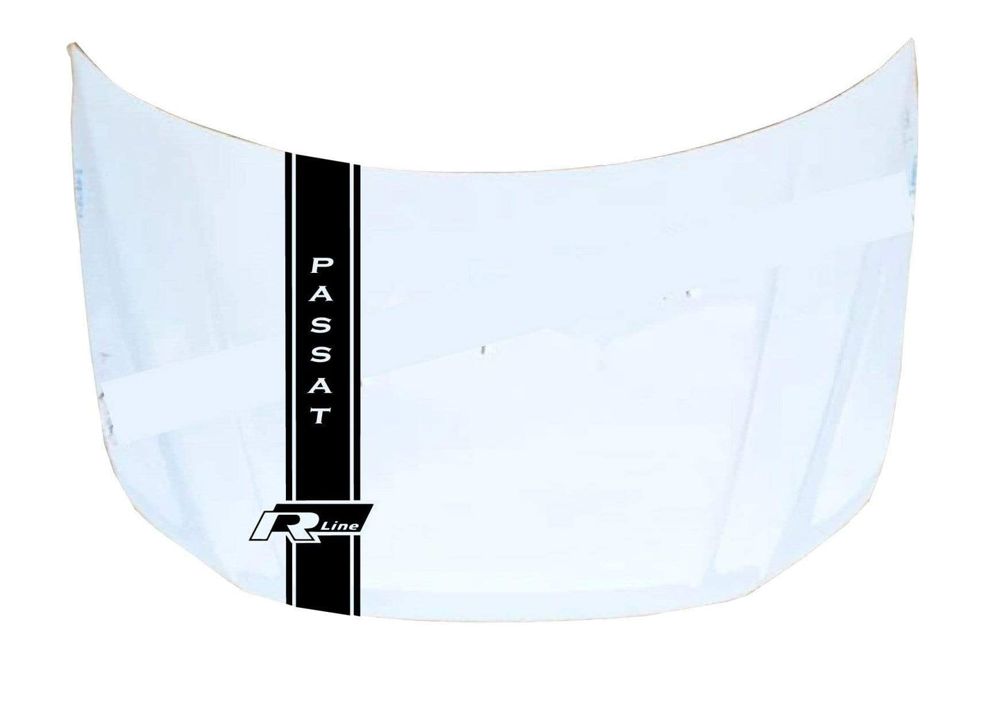 Vinyl Graphics Hood Vinyl Graphics Racing Stripes Stickers Decals Compatible with VW Passat