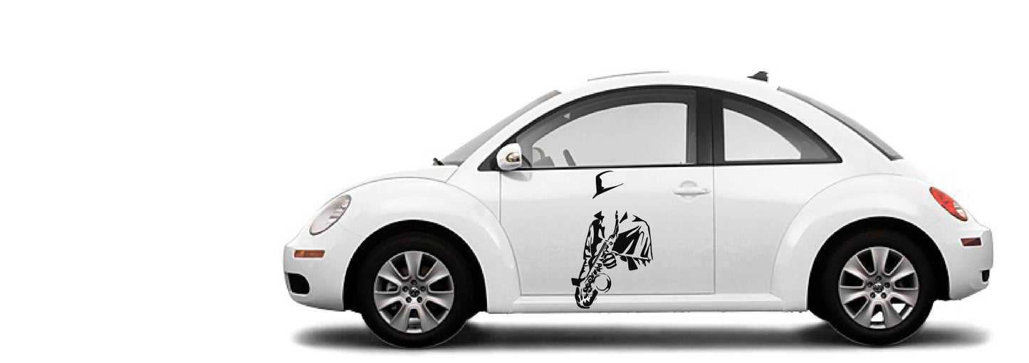 Vinyl Graphics Jazz symphonist graphic for car | UNIVERSAL STICKERS