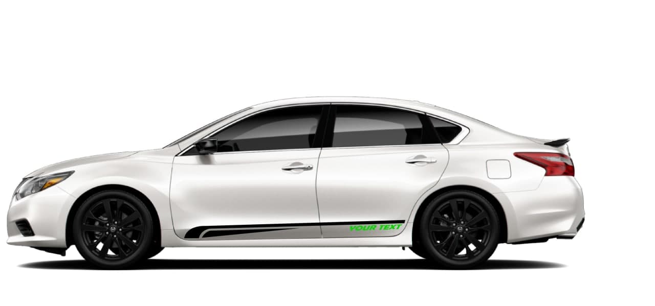 Vinyl Graphics Line Block graphic universal sticker decal for Car Any Vehicle | UNIVERSAL STICKERS