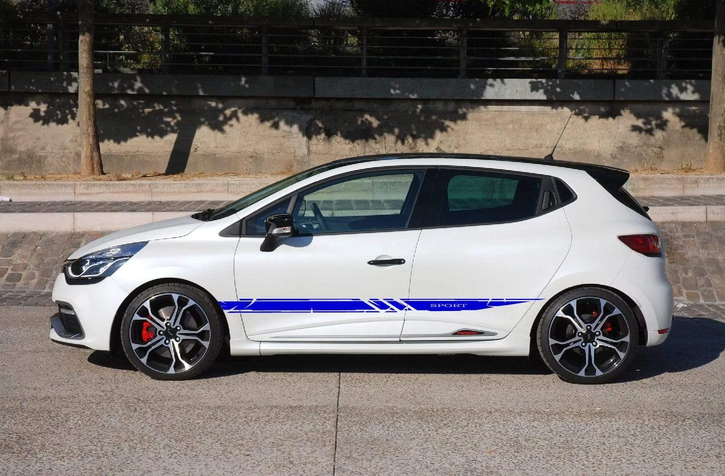 Line Graphic Gift renault stickers Racing Stripes for Renault Clio renault clio car stickers