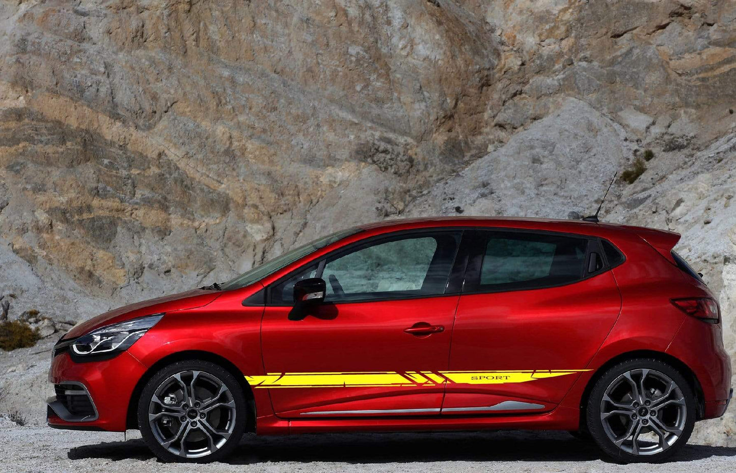 Line Graphic Gift renault stickers Racing Stripes for Renault Clio renault clio car stickers