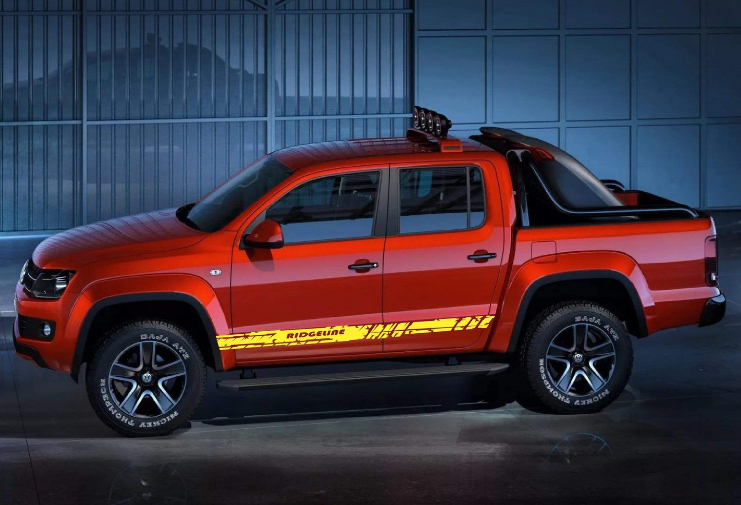 Stickers Compatible With Honda Ridgeline Line Unique Design Vinyl Decal