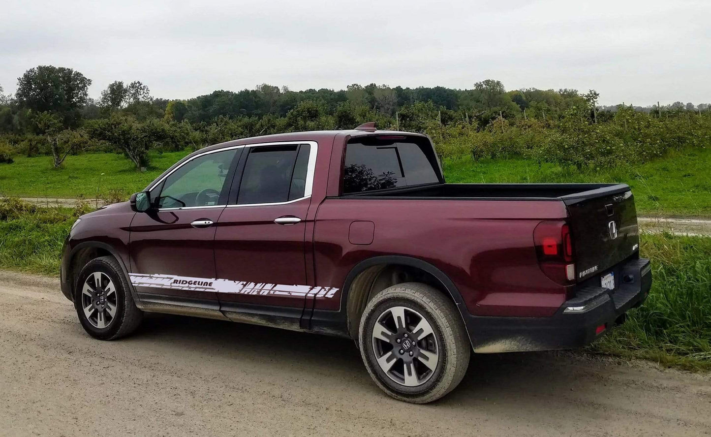Stickers Compatible With Honda Ridgeline Line Unique Design Vinyl Decal