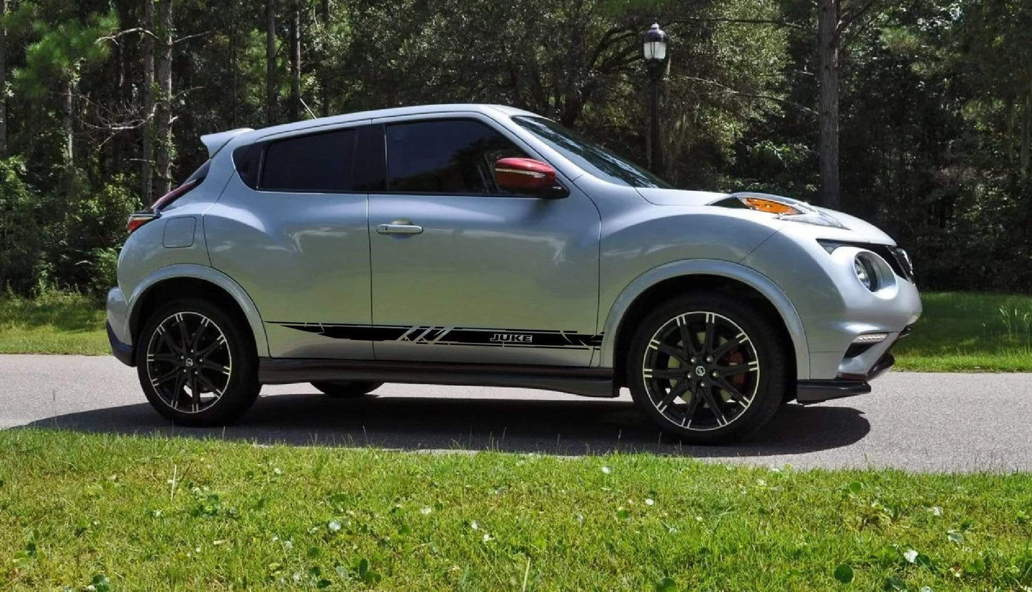 New Best Graphic Line Side Stickers For Nissan Juke Style Decals