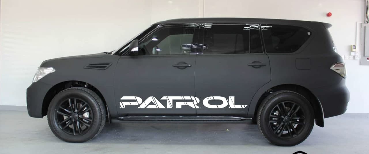 Vinyl Graphics Logo Graphic Vinyl Stripes Compatible with Nissan Patrol