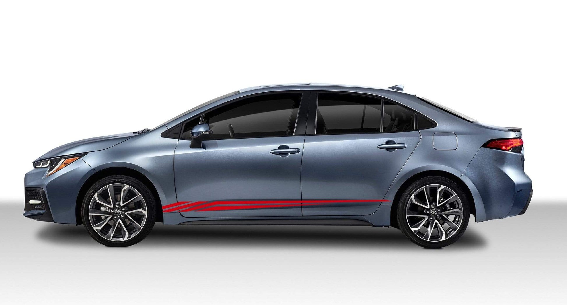 Vinyl Graphics MAN Line Graphic Gift Toyota Corolla Racing Stripes for Corolla car stickers decals