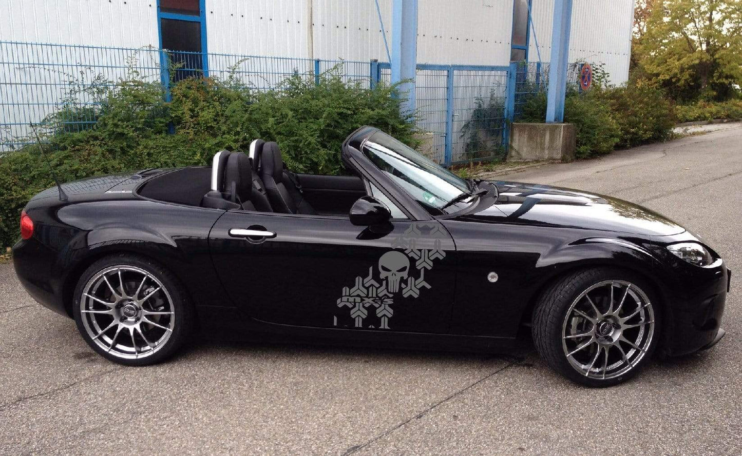 Autocollants pour voiture Mazda Skull Graphics pour Mazda MX-5