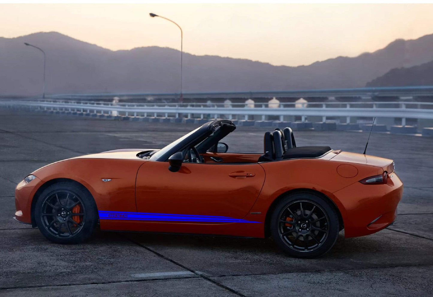 Autocollants graphiques Mazda Graphiques de crâne pour Mazda MX-5