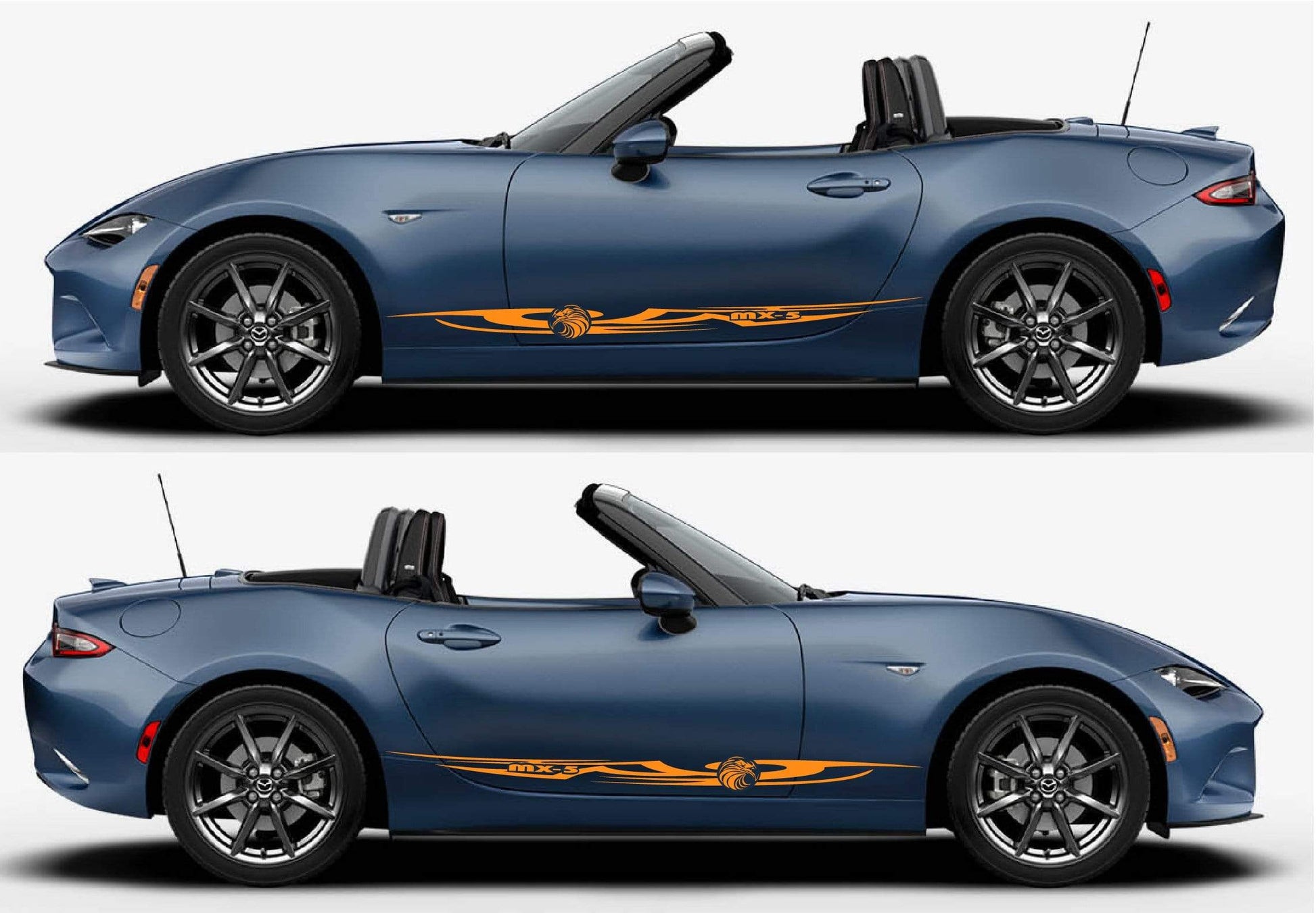 Vinyl Graphics Miata decal kits Vinyl Decal Custom Stickers For Mazda MX-5 Premium Quality Stickers Compatible With Mazda MX-5 Miata Eagle Line Design Premium Quality, 

