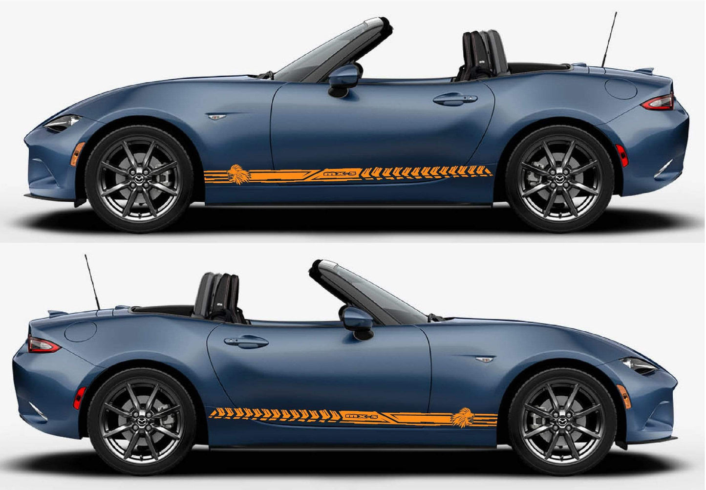 Autocollants Miata Indiana Graphics pour Mazda MX-5