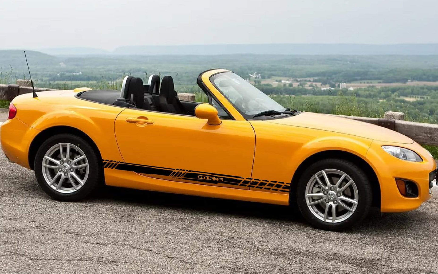 Premium Quality Stickers Compatible With Mazda MX-5 Miata stripes Rally Stickers