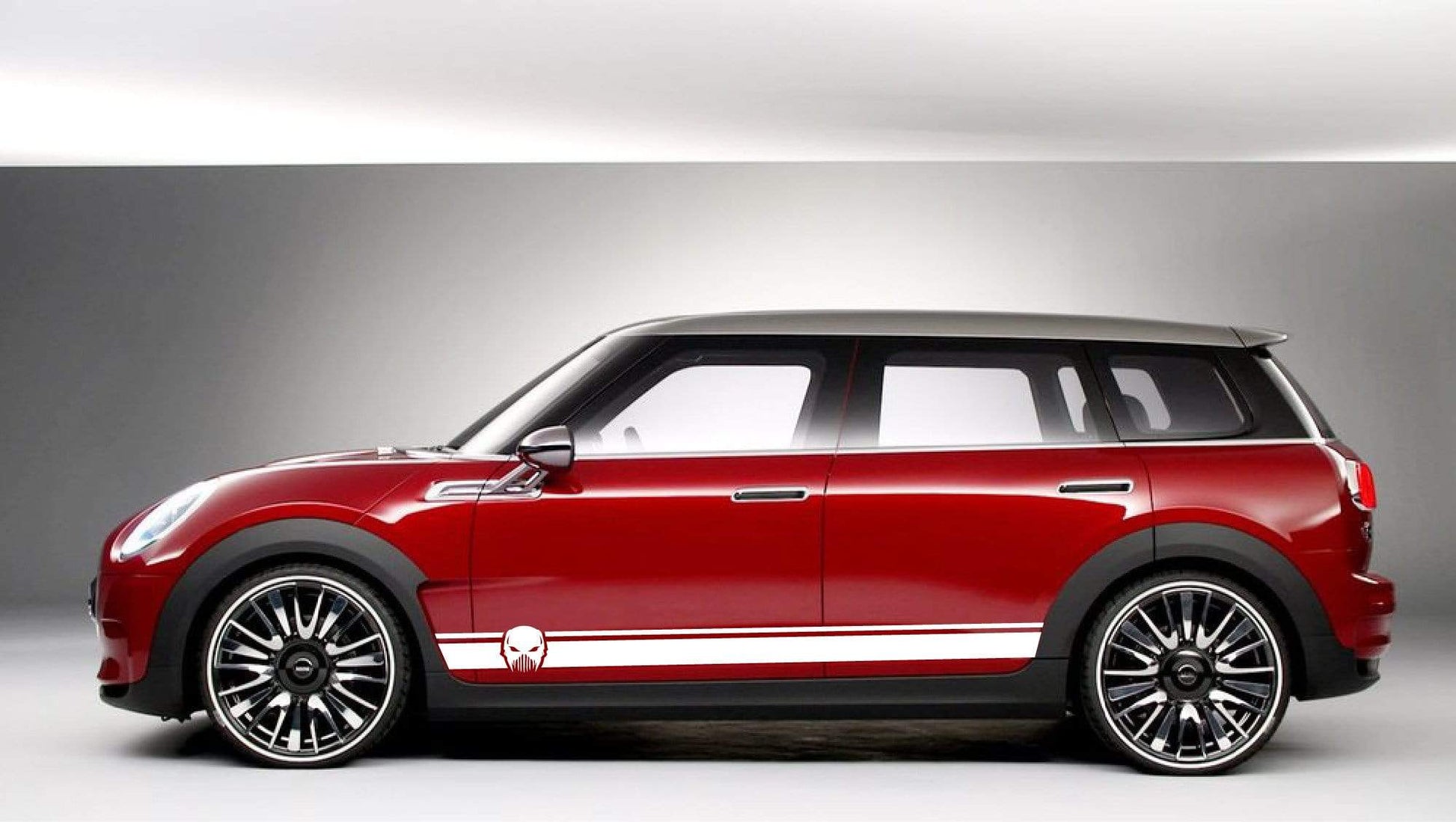 Premium Quality Vinyl Sticker fit Mini Cooper Man Line Design car Automotive decals Clubman, John Cooper, Countryman