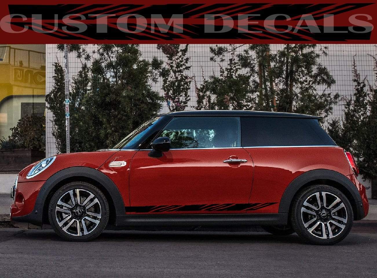 Premium Quality Vinyl Sticker fit Mini Cooper Vinyl car stickers Automotive decals Clubman, John Cooper, Countryman