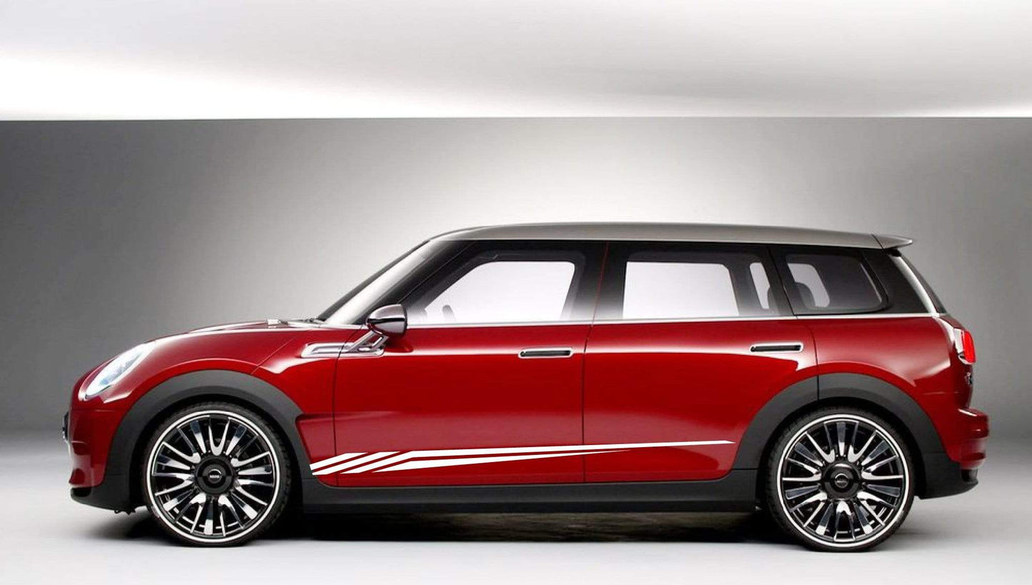 Premium Quality Vinyl Sticker fit Mini Cooper Figure Line Design Automotive decals Clubman, John Cooper, Countryman