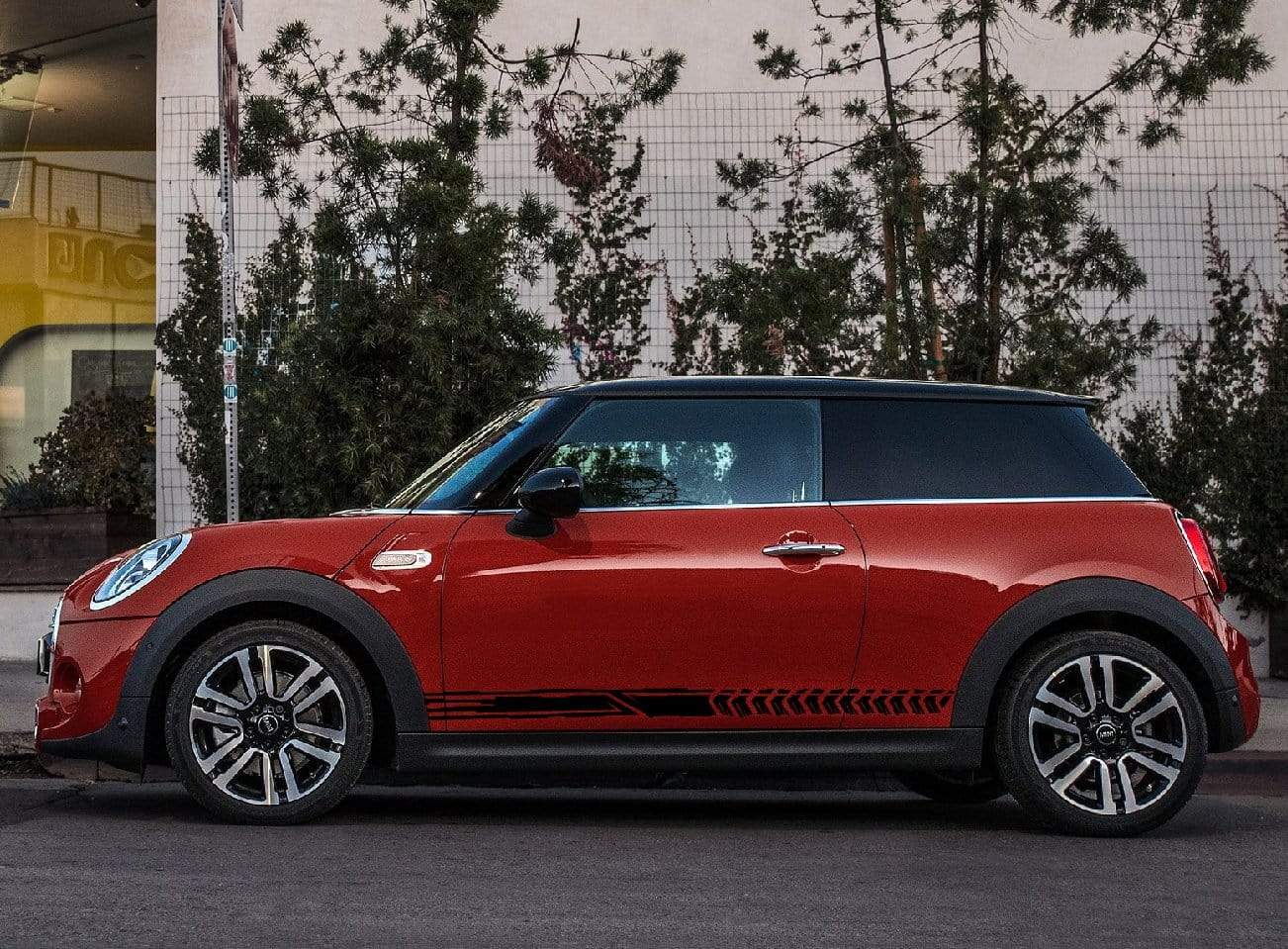 Premium Quality Vinyl Sticker fit Mini Cooper Vinyl car stickers Unique Design Vinyl Decal Stickers For Mini Cooper, Clubman, John Cooper, Countryman