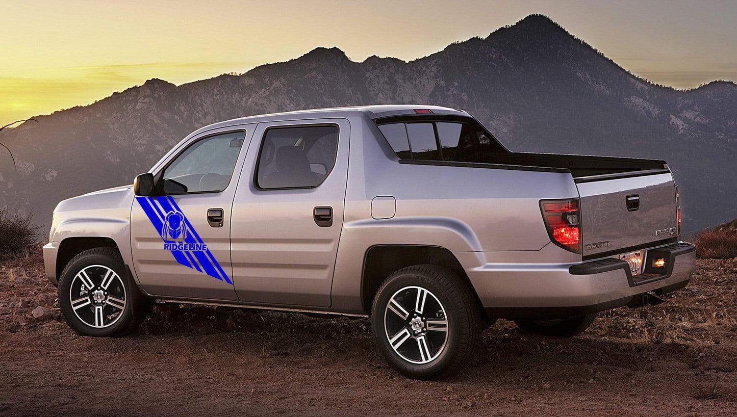 Vinyl Graphics New Alien line Graphics Vinyl Stickers Compatible With Honda Ridgeline
