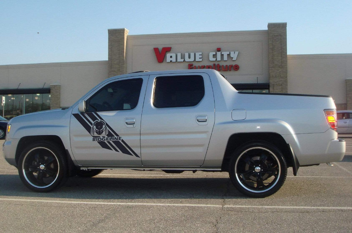 Vinyl Graphics New Alien line Graphics Vinyl Stickers Compatible With Honda Ridgeline