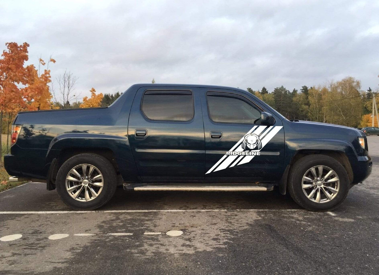 Vinyl Graphics New Alien line Graphics Vinyl Stickers Compatible With Honda Ridgeline