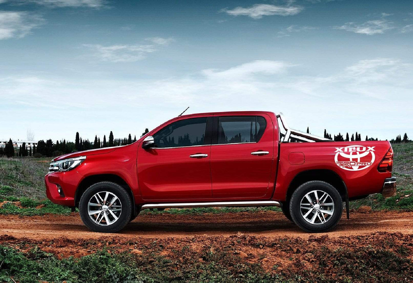 Autocollants en vinyle pour Toyota Hilux