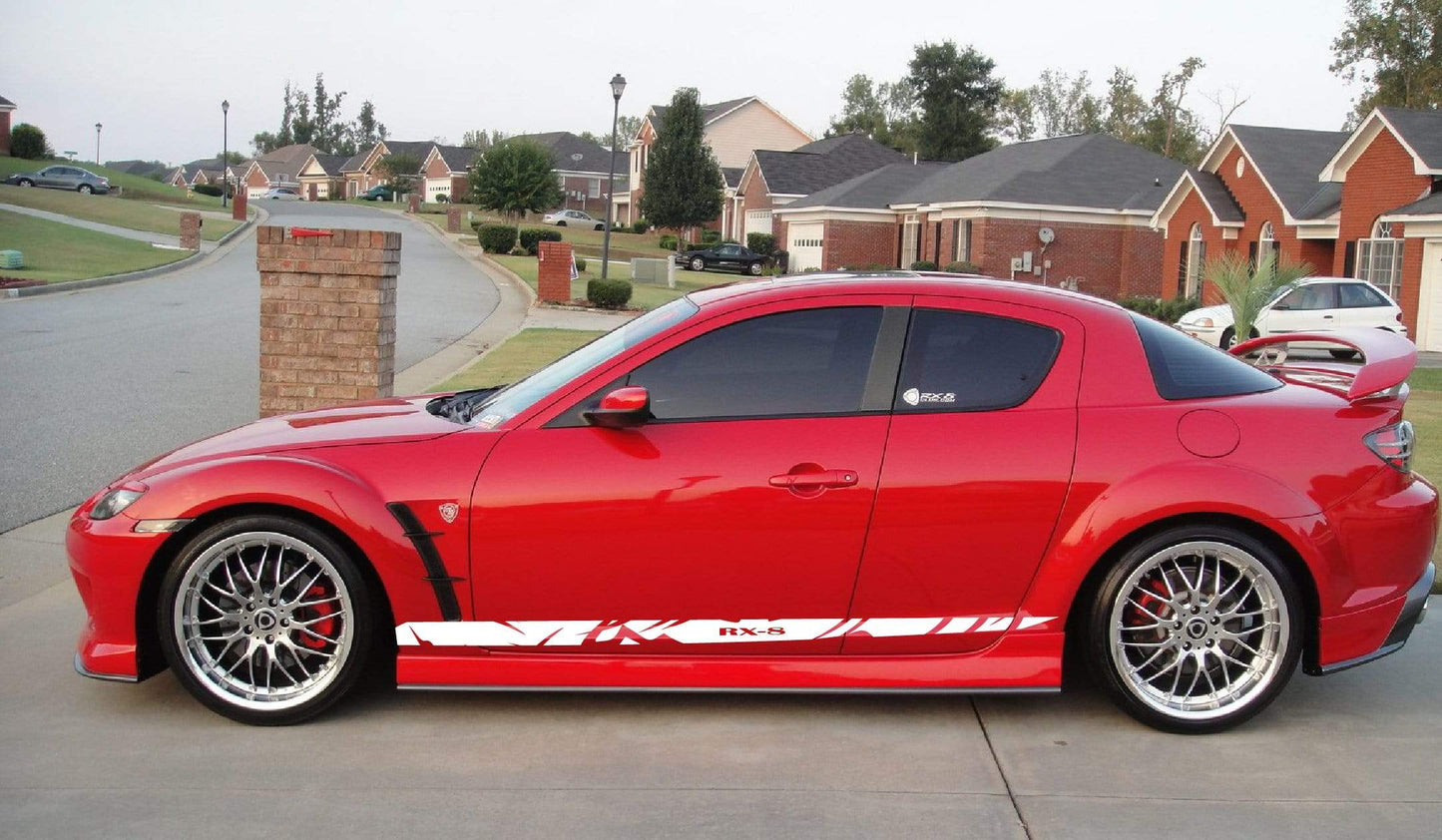 Premium Vinyl Stickers Compatible With Mazda RX-8 Sticker Street Auto Exclusive car decals