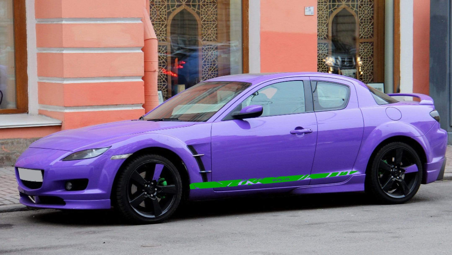 Premium Vinyl Stickers Compatible With Mazda RX-8 Sticker Street Auto Exclusive car decals