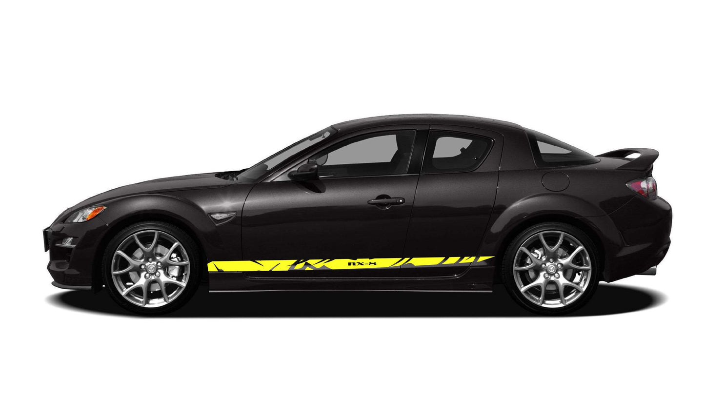Premium Vinyl Stickers Compatible With Mazda RX-8 Sticker Street Auto Exclusive car decals