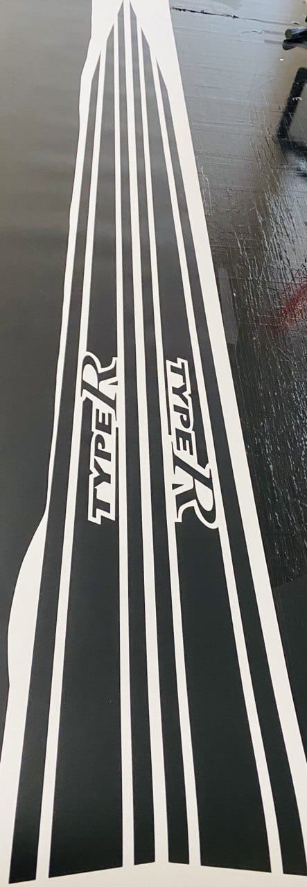 Vinyl Graphics New Design Stickers Compatible With Honda Civic All Models Size