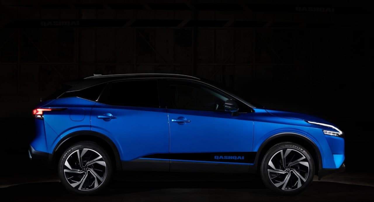 Vinyl Graphics New Line Design Decal Sticker Side Door Stripe Stickers For Nissan Qashqai