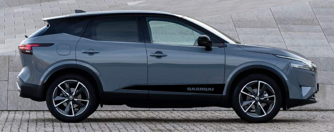 Vinyl Graphics New Line Design Decal Sticker Side Door Stripe Stickers For Nissan Qashqai