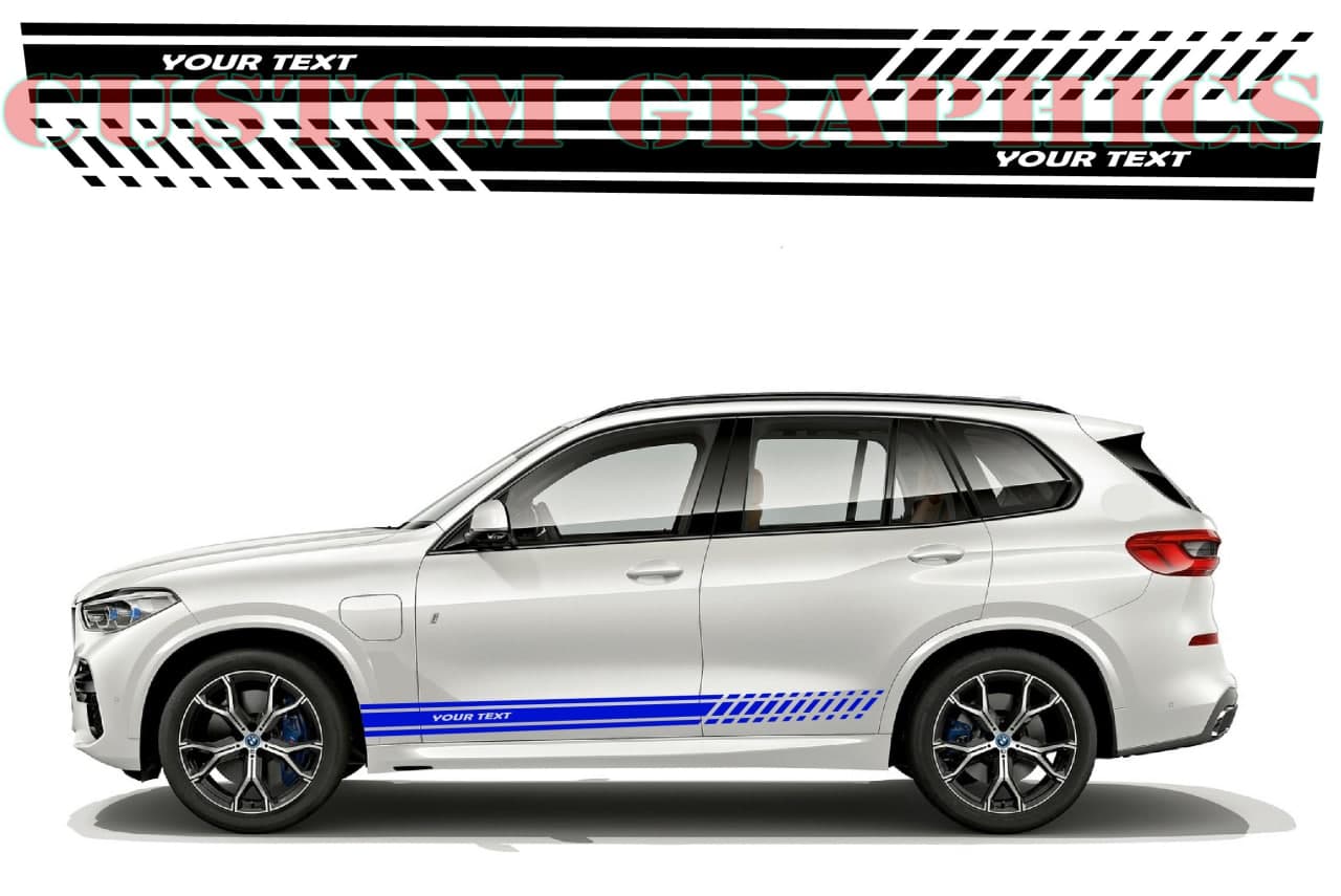 Vinyl Graphics NEW  Line graphic universal sticker decal Kit for Car Any Vehicle | UNIVERSAL STICKERS