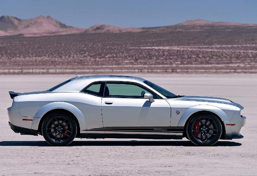 Vinyl Graphics New Racing Decal Sticker Compatible with Dodge Challenger SRT