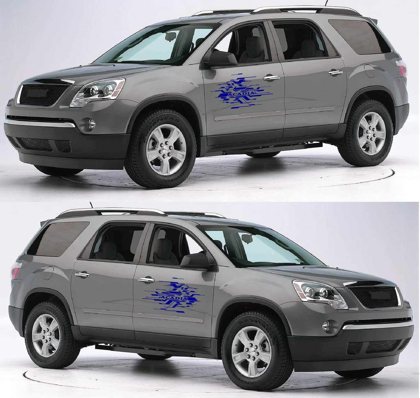 Pair Decal Sticker Vinyl Racing Stripes for GMC Acadia - Brothers-Graphics