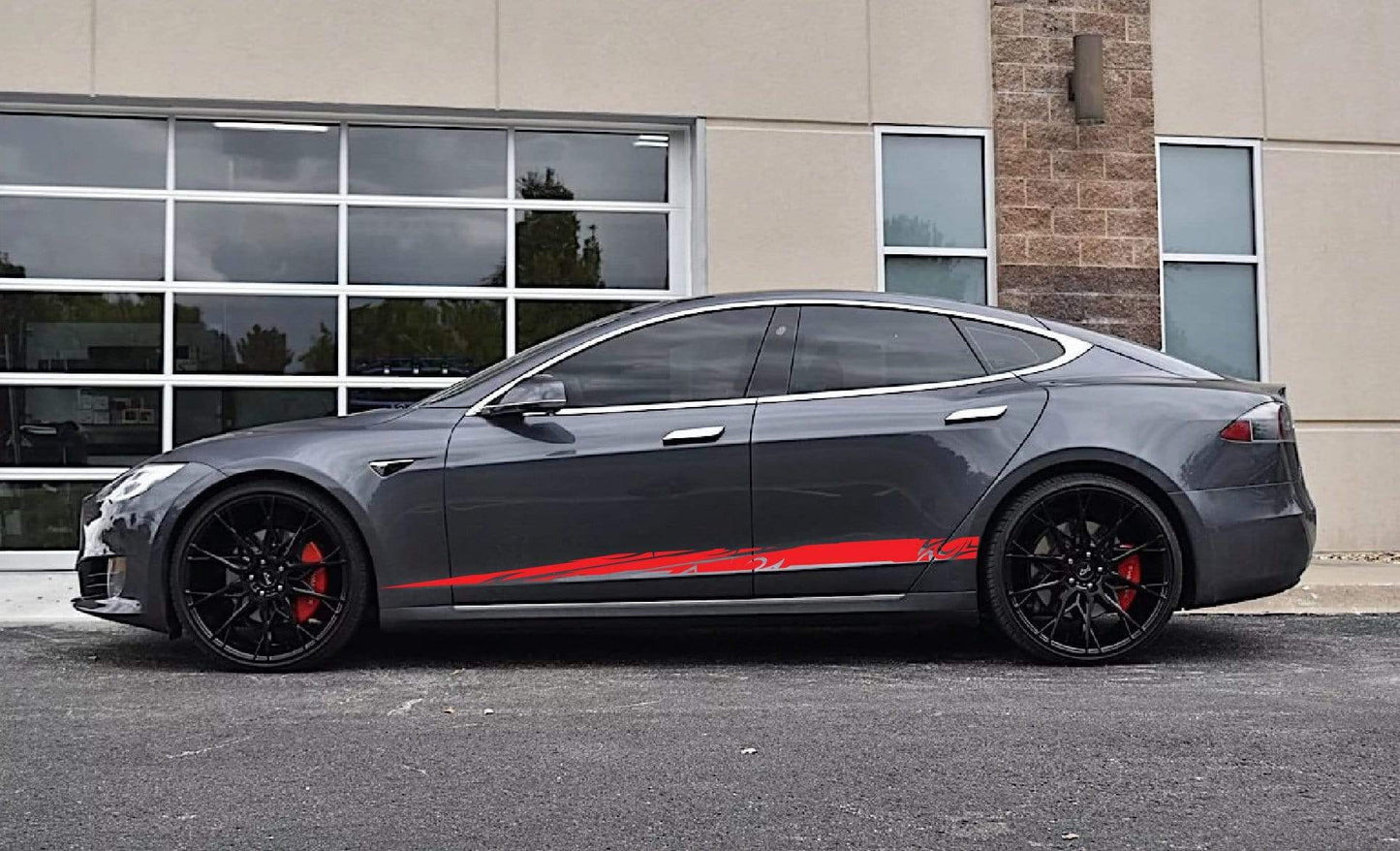 Premium Stickers Compatible with Tesla 3 | Tesla X Stickers | Tesla Y Stickers Tesla S