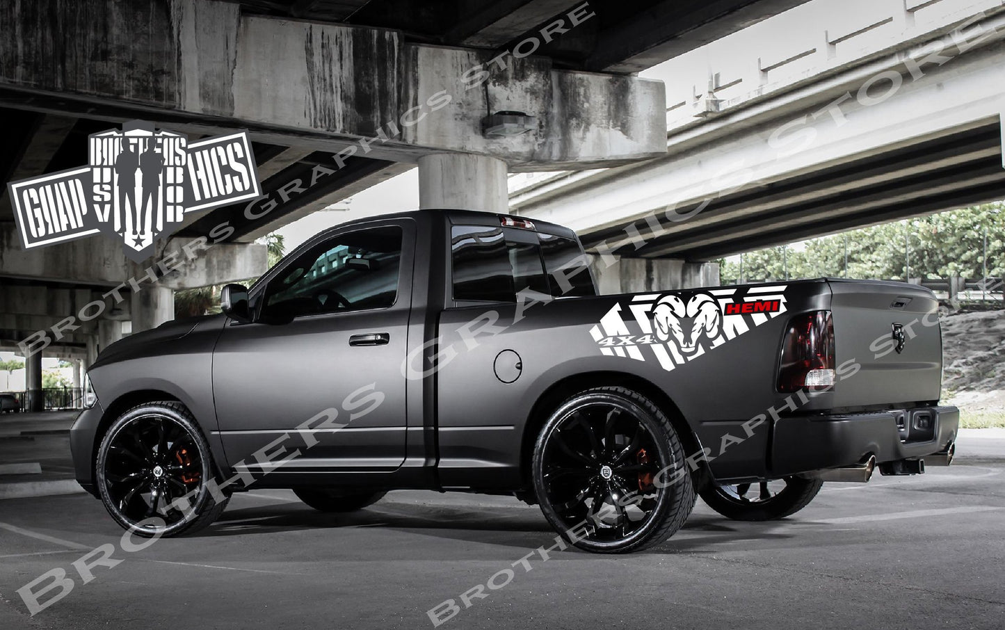 Autocollants Ram 1500 | Autocollants Dodge Ram pour camions | Autocollants Dodge pour Dodge Ram