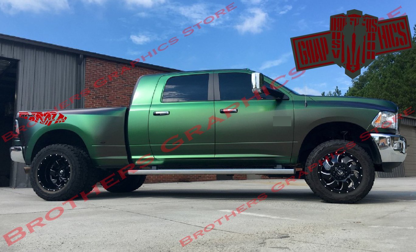Autocollants Ram 1500 | Autocollants Dodge Ram pour camions | Autocollants Dodge pour Dodge Ram