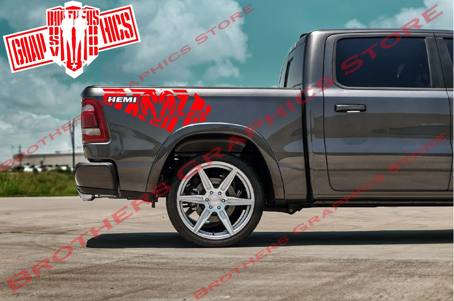 Autocollants Ram 1500 | Autocollants Dodge Ram pour camions | Autocollants Dodge pour Dodge Ram