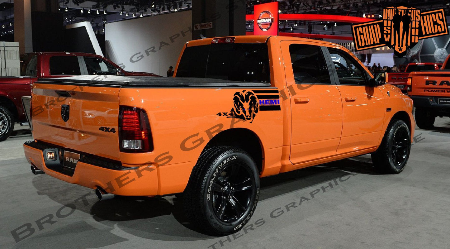 Ram 1500 stickers | Dodge Ram decals for trucks | Dodge stickers For Dodge Ram