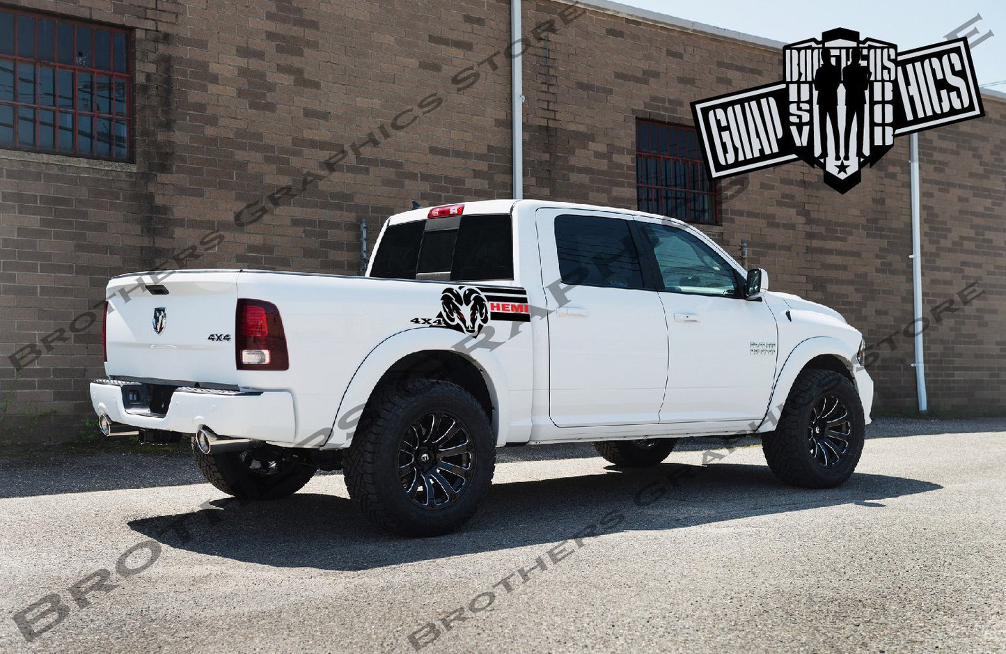 Ram 1500 stickers | Dodge Ram decals for trucks | Dodge stickers For Dodge Ram
