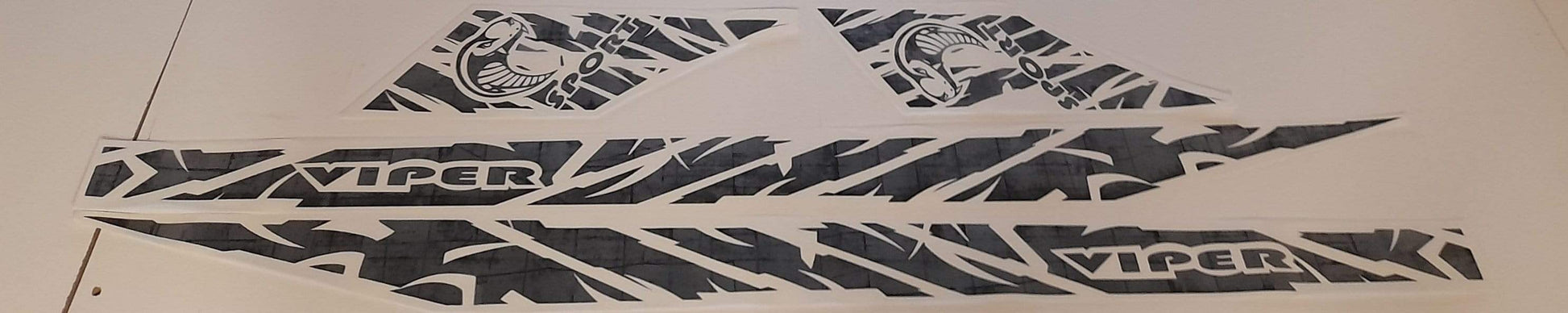 Vinyl Graphics Side Vinyl Door Decal Racing Stripe stickers for Dodge Viper 2000-2019.