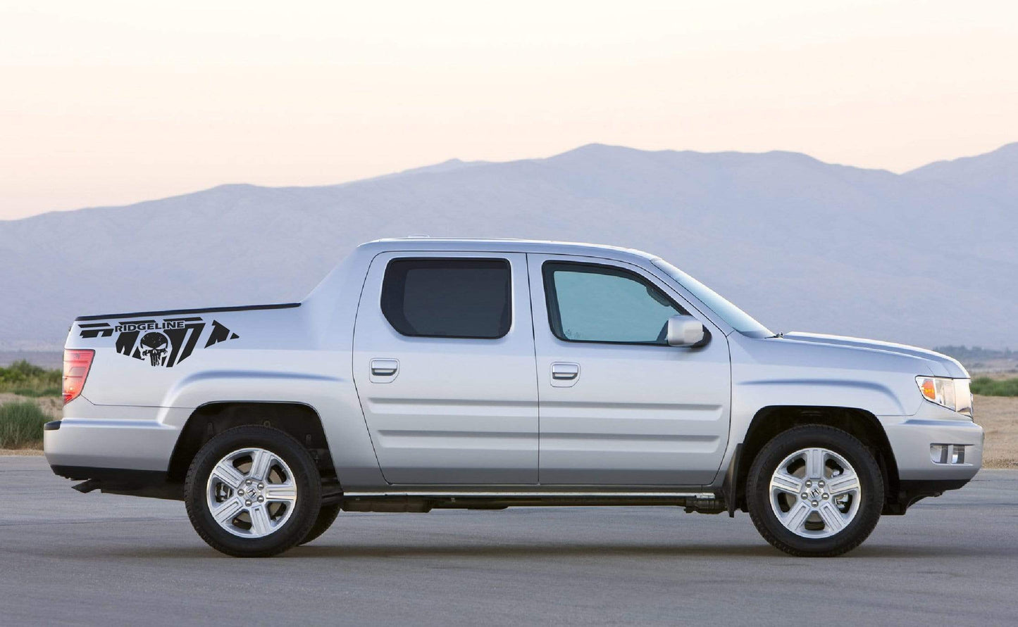 Vinyl Graphics Skull Graphics Vinyl Stickers Compatible With Honda Ridgeline