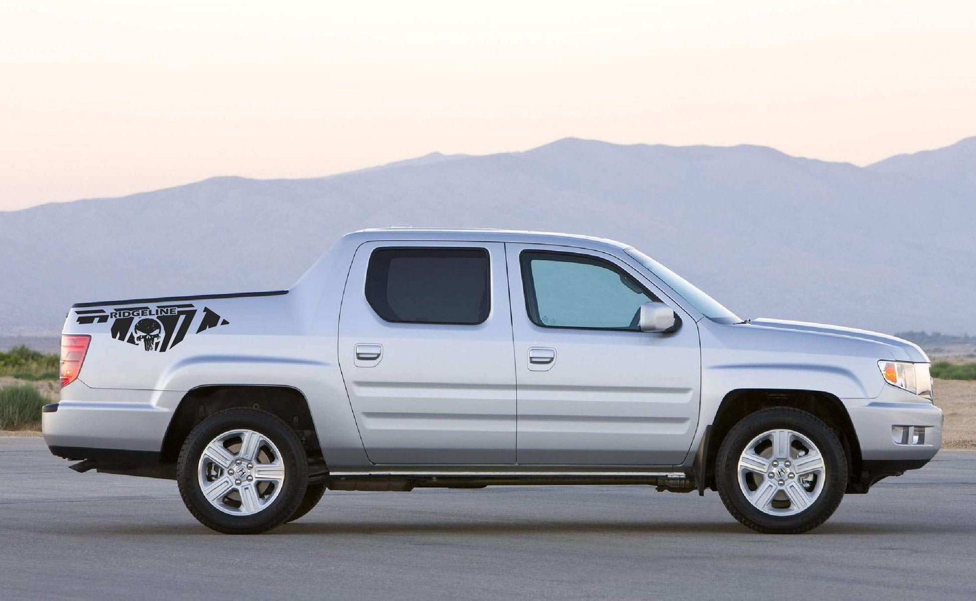 Vinyl Graphics Skull Graphics Vinyl Stickers Compatible With Honda Ridgeline