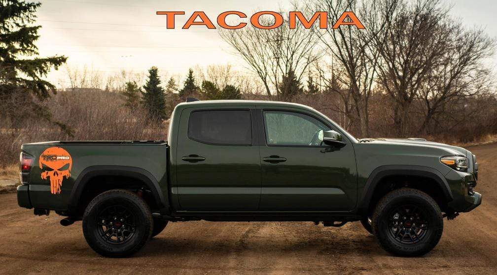 Vinyl Graphics Skull Vinyl Decal For Toyota Tacoma